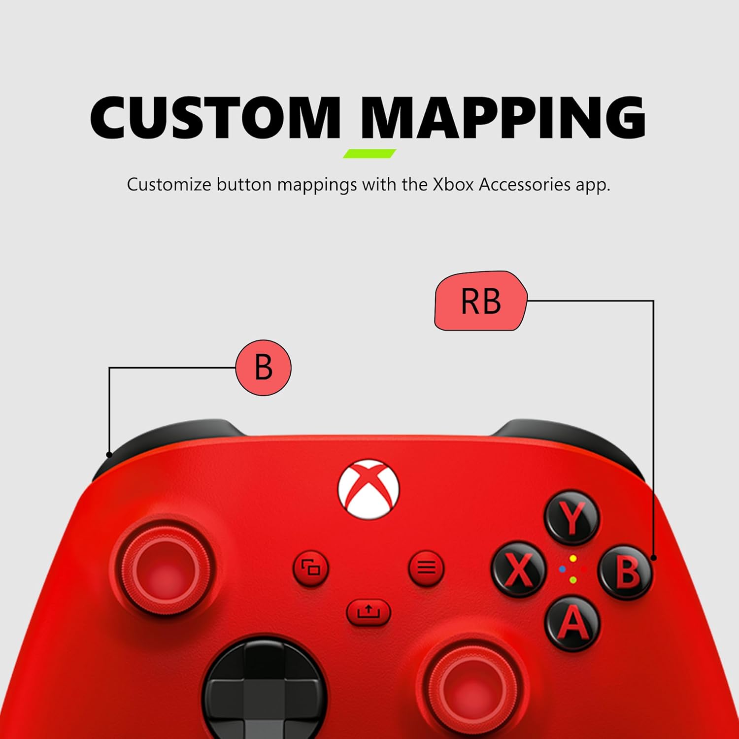 Wireless Gaming Controller (2025) – Pulse Red – Play on , Windows, Android, Ios, Firetv Sticks, Smart Tvs, VR Headsets